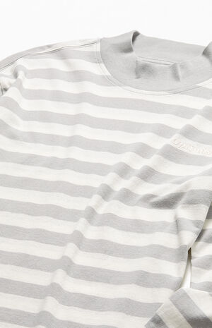 Yarn Dyed Long Sleeve Striped T-Shirt Yarn Dyed Long Sleeve Striped T-Shirt image number null