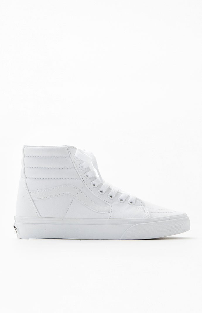 Mens white vans high tops top