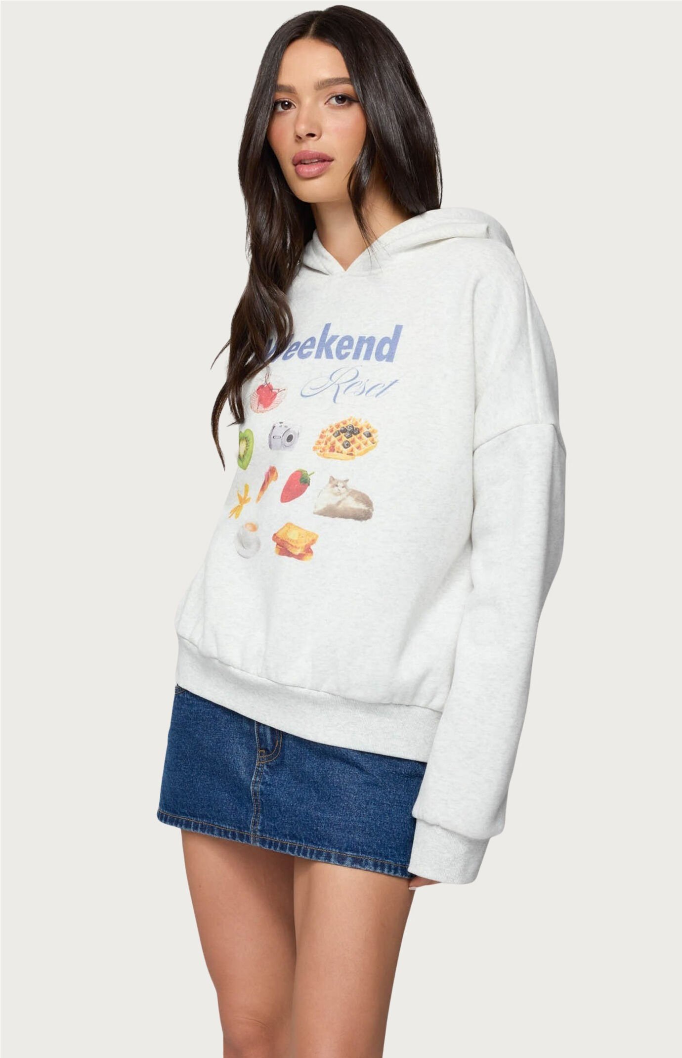 Edikted Weekend Reset Hoodie