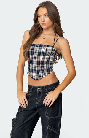 Leon Plaid Corset image number 3