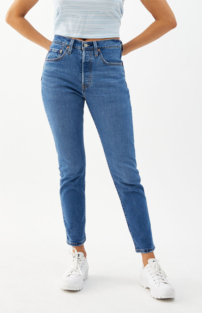 Levi's Medium Indingo 501 Skinny Jive Jeans | PacSun