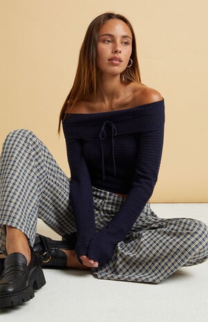 Kaylee Off-The-Shoulder Sweater image number 3