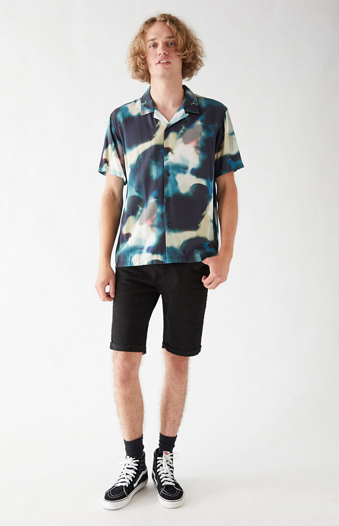 Black 511 Slim Cutoff Denim Shorts