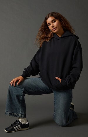Core Washed Pullover Hoodie