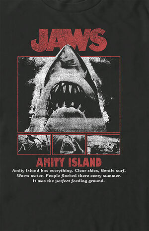 Jaws Pop Poster T-Shirt image number 2