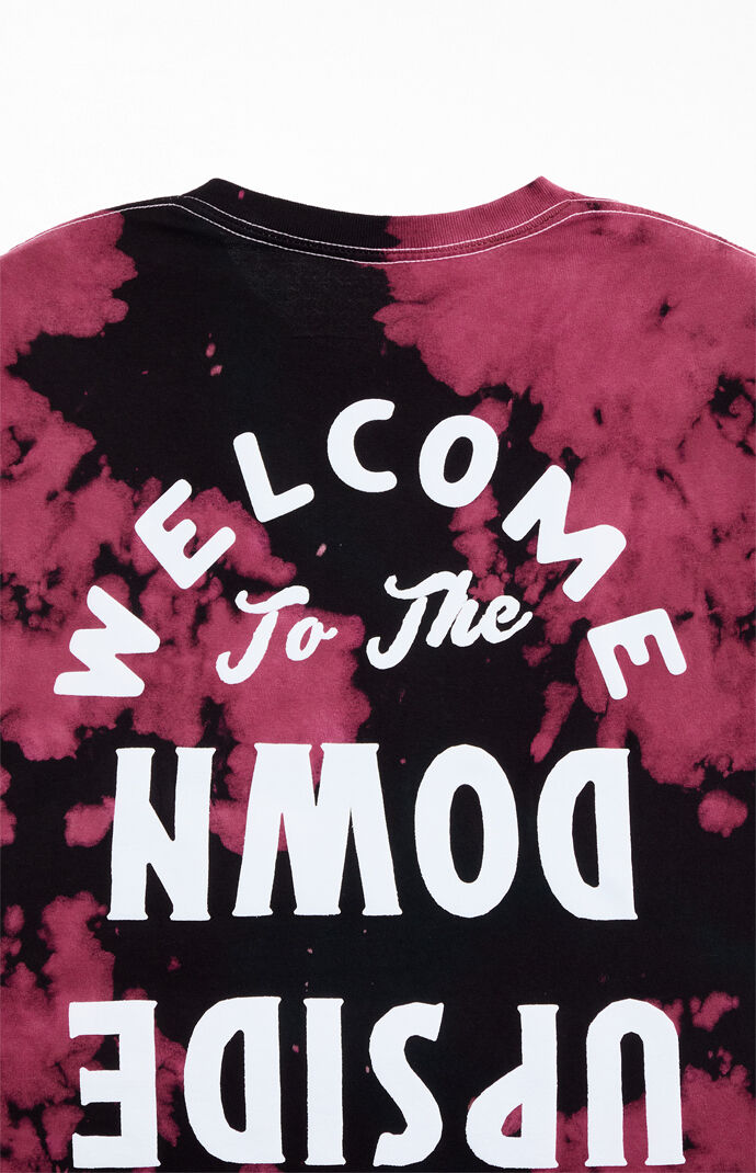 レディースファッション Stranger Things 4 Welcome Upside Down Text T-Shirt Netflix Stranger Things Welcome To The Upside Down T-Shirt