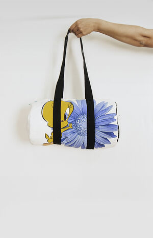 Upcycled Tweety Bird Gym Bag image number 1