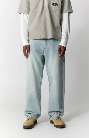 Dylan Baggy Jeans Light Indigo image number 2