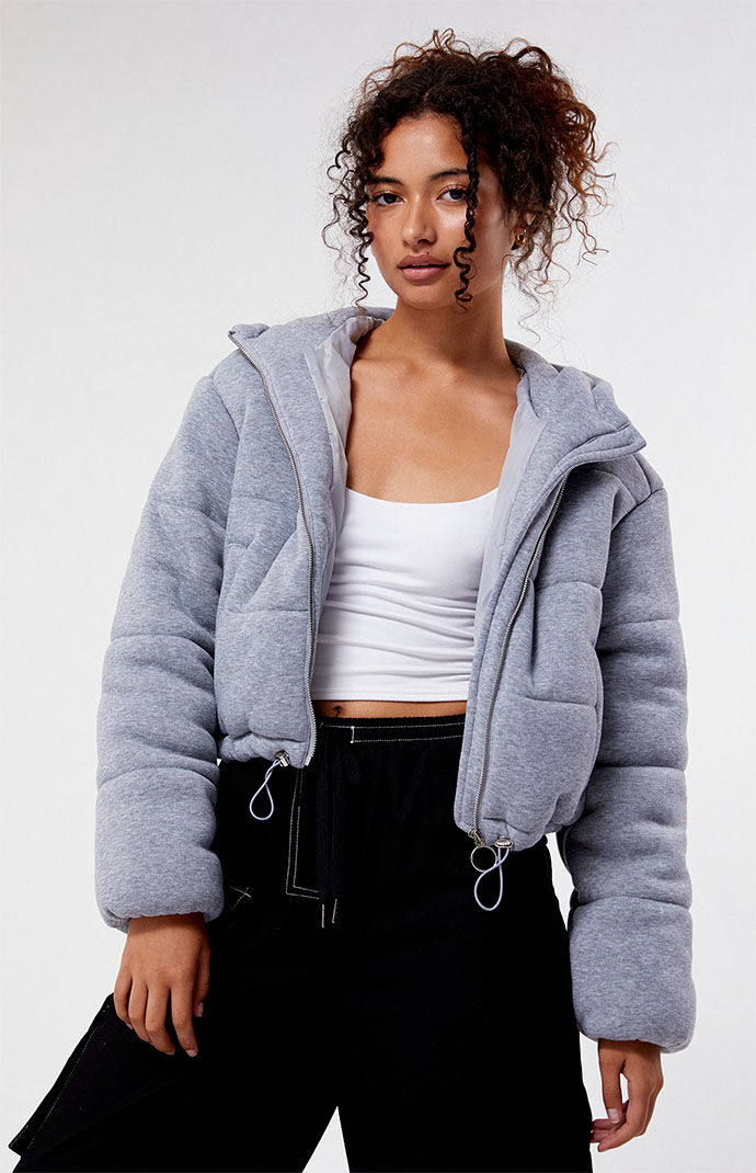 PacSun Knit Puffer Jacket PacSun