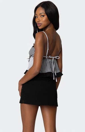 Joanne Mixed Gingham Tank Top image number 5