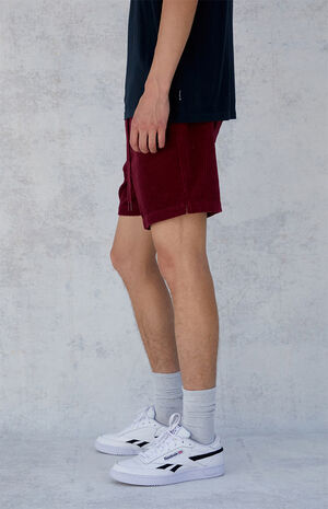 Zinfandel Corduroy Volley Shorts Zinfandel Corduroy Volley Shorts image number null