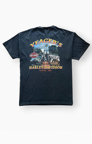 Upcycled Yeagers Harley Davidson T-Shirt image number 2