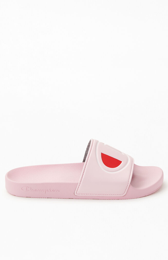 Pink IPO Slide Sandals