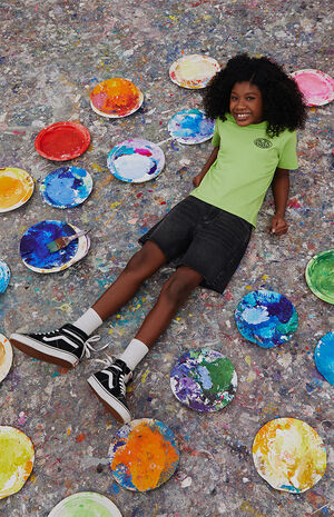 Eco Black Denim Shorts image number 1