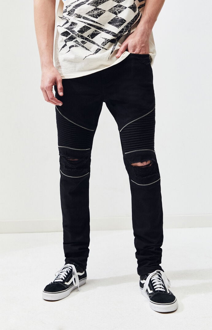 new look denim trousers