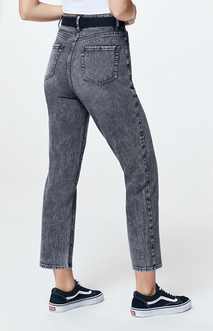 Jetstone High Waisted Straight Leg Jeans