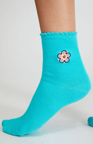 Swirly Flower Socks image number 2