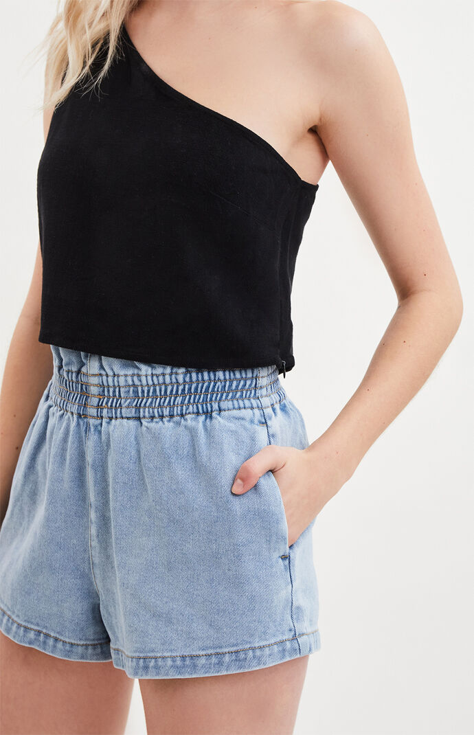 Paperbag Pull On Shorts