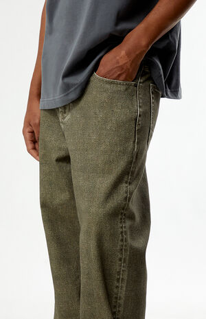 &nbsp;Blake Extreme Baggy Jeans&nbsp;Herringbone&nbsp;Gray image number 3