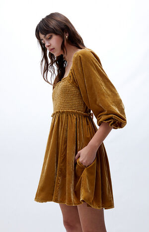 Daphne Velvet Mini Dress image number 2