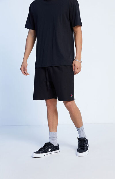 champion reverse weave cutoff sweat shorts