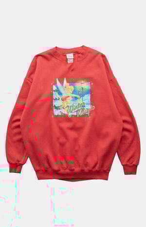 2000s Tinkerbell Winter Magic Crew Neck Sweatshirt image number 1