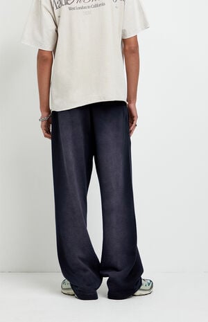Washed Fleece Extreme Baggy Sweatpants image number 4