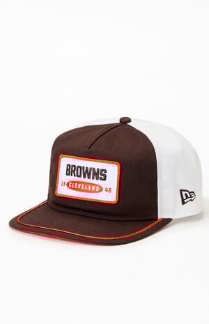 Cleveland Browns Golfer Snapback Hat image number 4