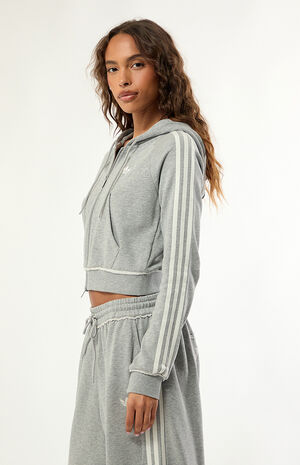 Originals Graphic Cropped Full Zip Hoodie image number 3