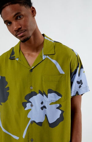 Paper Cuts Woven Camp Shirt image number 2