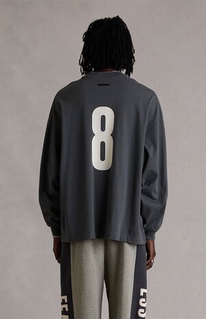 Gray Merch Long Sleeve T-Shirt image number 3