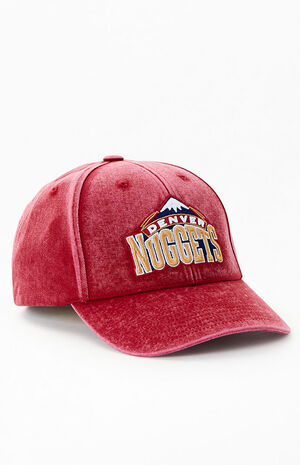 Washed Denver Nuggets Snapback Hat