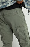 Utility Olive Slim Cargo Pants Utility Olive Slim Cargo Pants image number null