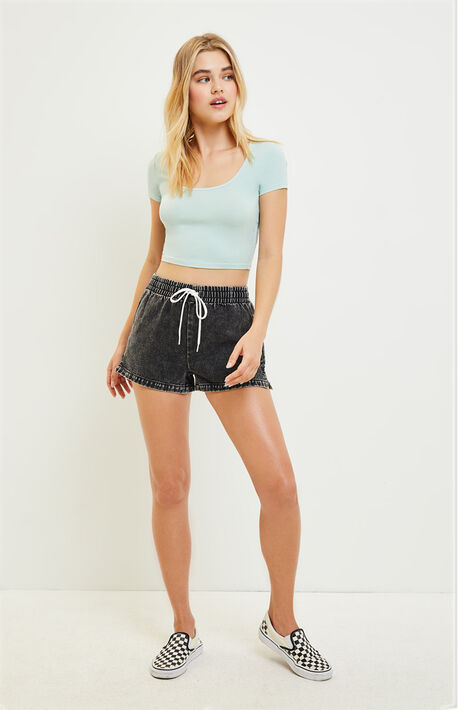 Washed Scoop T-Shirt