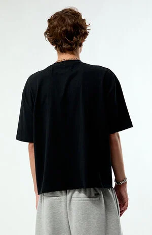 Shut Up & Watch Cropped Boxy T-Shirt image number 4