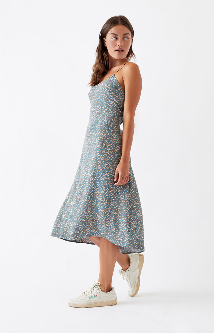 tie back midi dress