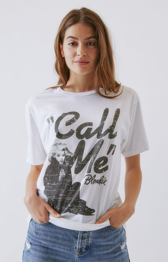 blondie call me t shirt