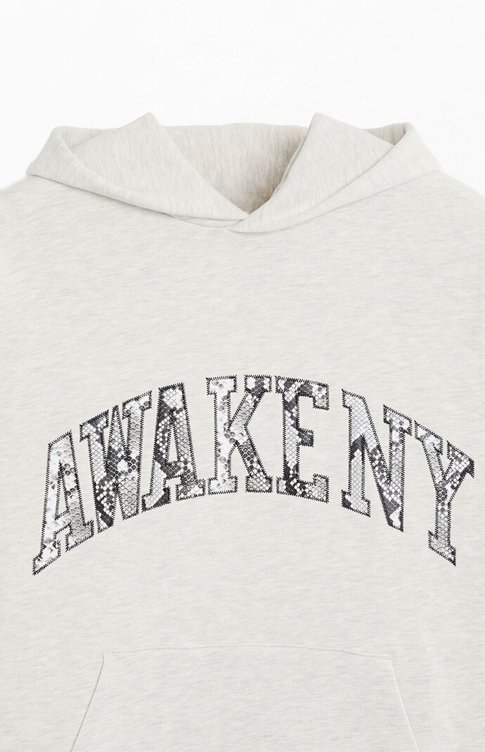 Awake NY Snakeskin Applique Hoodie