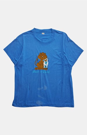 '80s Peace on Earth Graphic T-Shirt image number 1