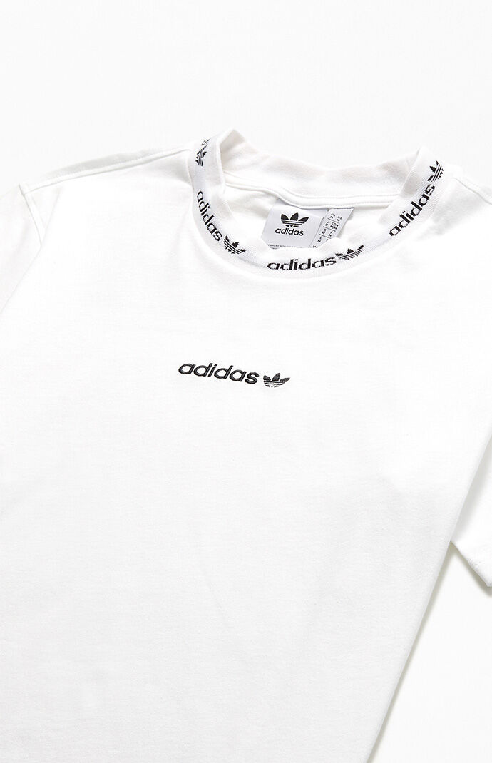 adidas originals linear logo crew sweatshirt