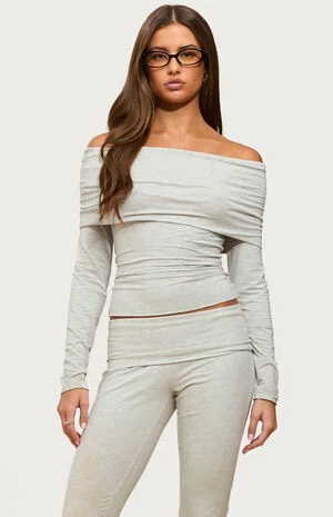 Habiba Foldover Off Shoulder Top image number 1