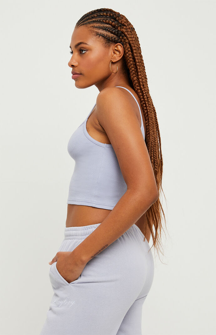 By PacSun Bunny Ribbed Tank Top