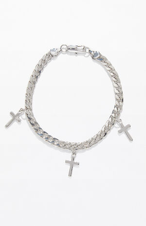 Cross Chain Bracelet image number 1