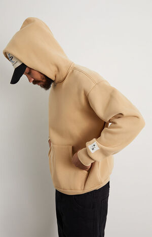 Tan Solid Hoodie image number 1