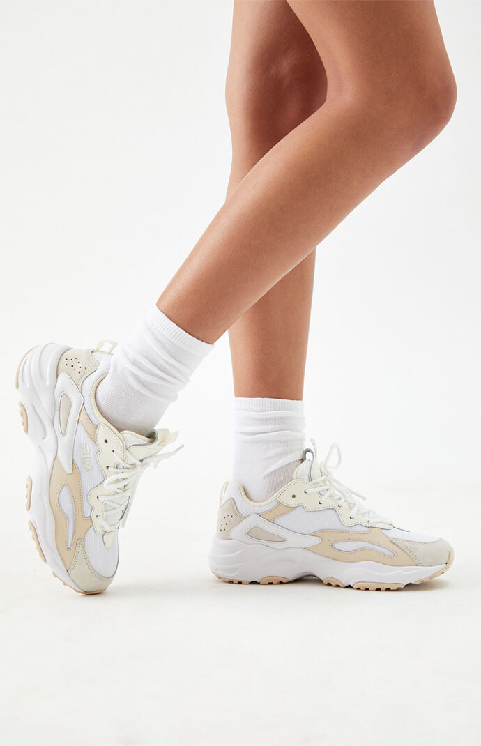Fila ray tracer womens beige clearance