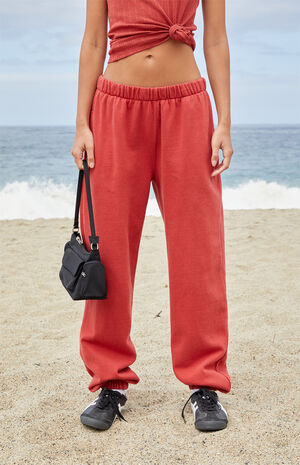 Red Rosa Sweatpants image number 2