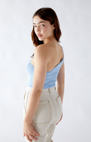 Eco One Shoulder Tank Top image number 2