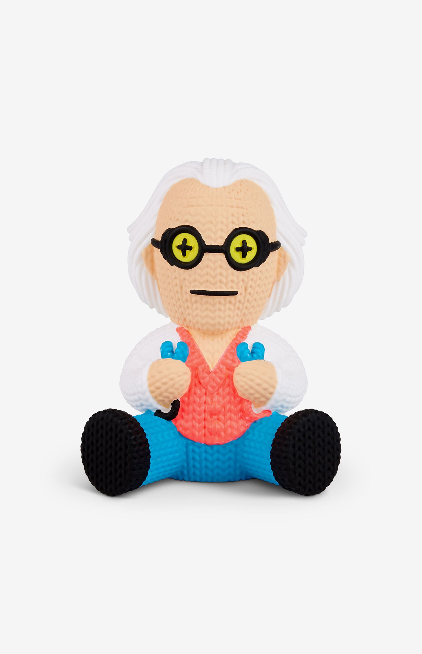 PacSun Back to the Future Black Light Dr. Emmett Brown 149 Knit Series Vinyl Figure