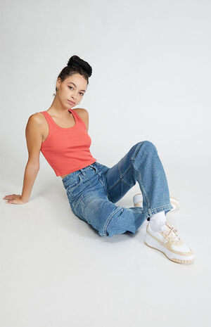 Easy Ribbed Tank Top image number 4