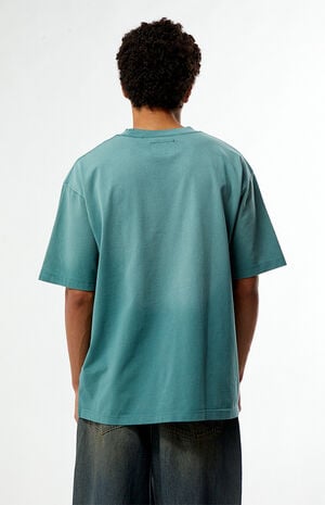 Green Premium Potassium Wash T-Shirt image number 4